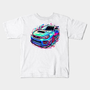 subaru sti Kids T-Shirt